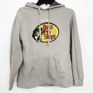 Bass Pro Shop Gray Hoodie M